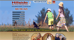 Desktop Screenshot of hillsideanimalhospitallax.com